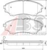 A.B.S. 37540 OE Brake Pad Set, disc brake
